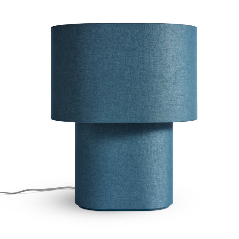 Hilla Large Table Lamp in Navy - Angle 1