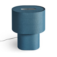Hilla Large Table Lamp in Navy - Angle 4