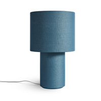 Hilla Large Table Lamp in Navy - Angle 9