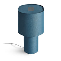 Hilla Large Table Lamp in Navy - Angle 10