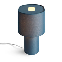 Hilla Large Table Lamp in Navy - Angle 11