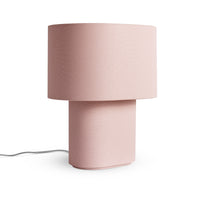 Hilla Small Table Lamp in Blush - Angle 6