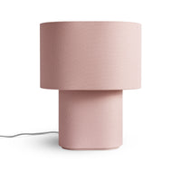 Hilla Small Table Lamp in Blush - Angle 1