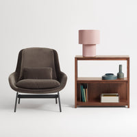 Hilla Small Table Lamp in Blush - Angle 12