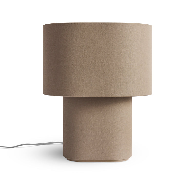 Hilla Small Table Lamp in Dark Olive - Angle 1