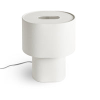 Hilla Small Table Lamp in Linen - Angle 5