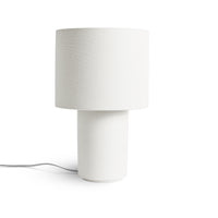 Hilla Small Table Lamp in Linen - Angle 9
