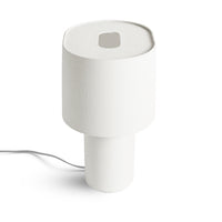 Hilla Small Table Lamp in Linen - Angle 10