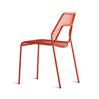 Hot Mesh Chair in Humble Red - Angle 6