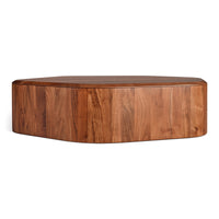 Hoard Coffee Table in Acacia - Angle 1