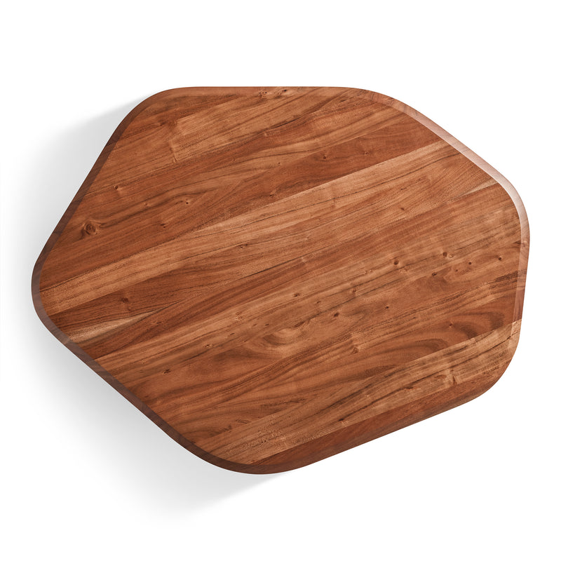 Hoard Coffee Table in Acacia - Angle 2