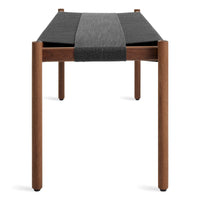 Invitation 48&quot; Bench in Walnut - Angle 6