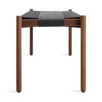 Invitation 48&quot; Bench in Walnut - Angle 5