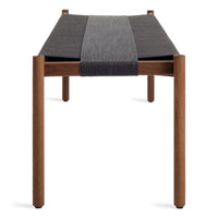 Invitation 64&quot; Bench in Walnut - Angle 5