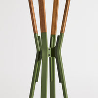 Splash Coat Rack in Olive - Angle 7