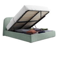 Lid Storage Bed in Queen - Angle 8