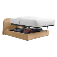 Lid Storage Bed in King - Angle 8