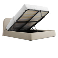 Lid Storage Bed in Queen - Angle 6