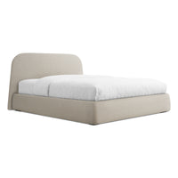 Lid Storage Bed in Queen - Angle 1