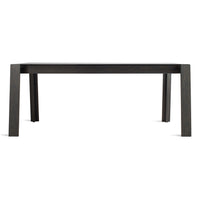 Lake Dining Table in Smoke - Angle 1
