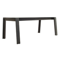 Lake Dining Table in Smoke - Angle 2