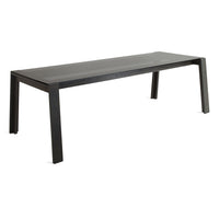Lake Dining Table in Smoke - Angle 4