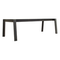 Lake Dining Table in Smoke - Angle 3