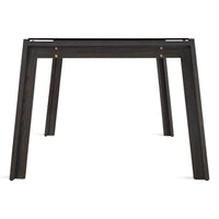 Lake Dining Table in Smoke - Angle 5
