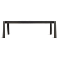 Lake Dining Table in Smoke - Angle 1