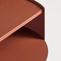 Li'l Something Side Table in Copper Pot - Angle 8