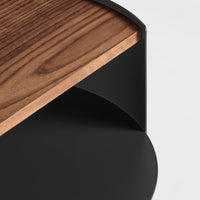 Li'l Something Side Table in Oblivion - Angle 8