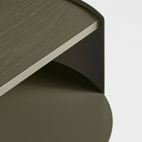 Li'l Something Side Table in Dark Olive - Angle 8