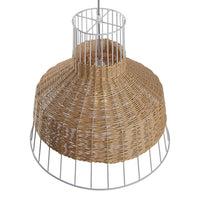 Laika Medium Pendant Light in Natural - Angle 5