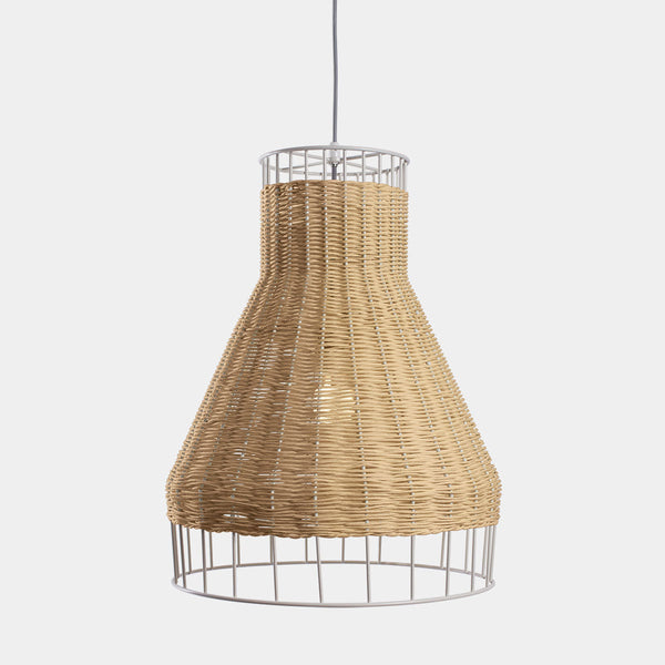 Laika Medium Plus Pendant Light in Natural - Angle 1