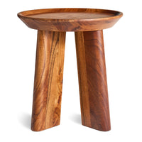 Mimi Stool in Acacia - Angle 5