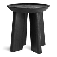Mimi Stool in Black-Stained Acacia - Angle 3