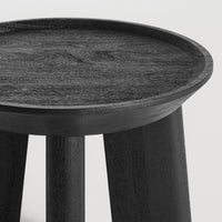 Mimi Stool in Black-Stained Acacia - Angle 6