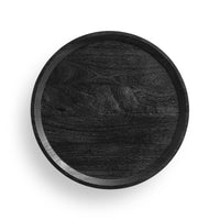 Mimi Stool in Black-Stained Acacia - Angle 5