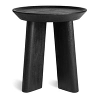 Mimi Stool in Black-Stained Acacia - Angle 4