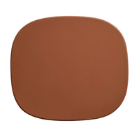 Small Talk Tall Side Table in Rust - Angle 6