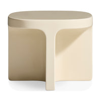 Small Talk Side Table en Ivory - ángulo 5