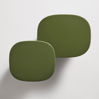 Small Talk Tall Side Table in Olive - Angle 7