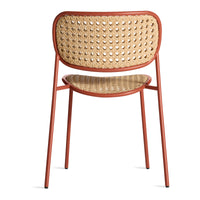 Made You Look Outdoor Chair in Tomato - Angle 5