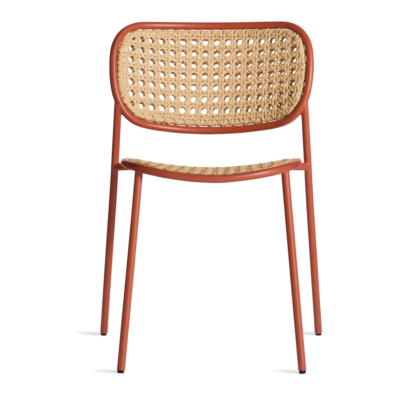 Made You Look Outdoor Chair in Tomato - Angle 1