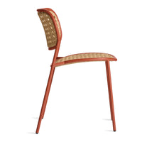 Made You Look Outdoor Chair in Tomato - Angle 3