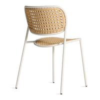 Made You Look Outdoor Chair in White - Angle 5