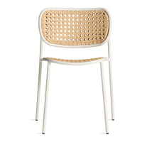 Made You Look Outdoor Chair in White - Angle 3