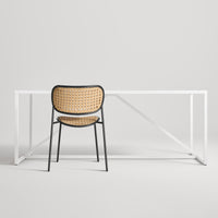 Made You Look Outdoor Chair in Oblivion - Angle 8