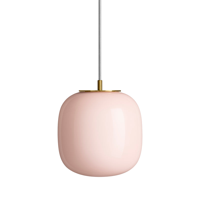 Midwinter Small Pendant Light in Blush - Angle 1