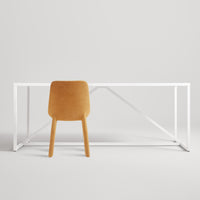 Neat Chair in Camel Leather - Angle 5